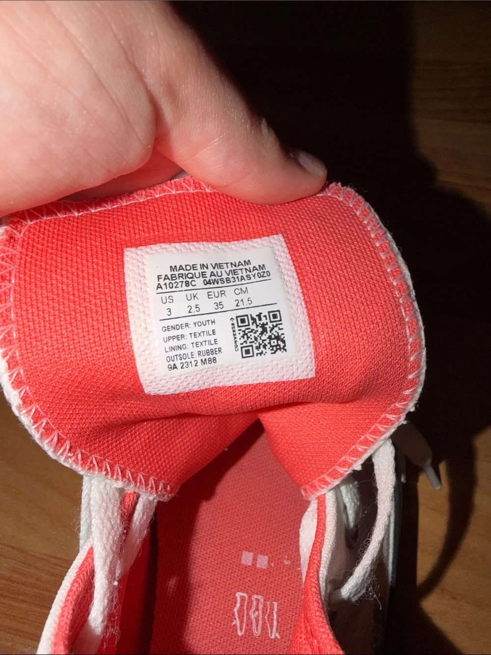Converse kids high